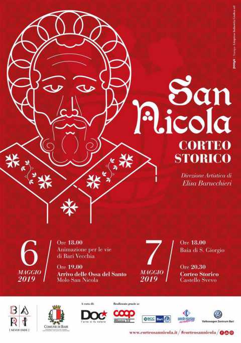 Bari, torna il tradizionale corteo storico di San Nicola: ecco il programma completo
